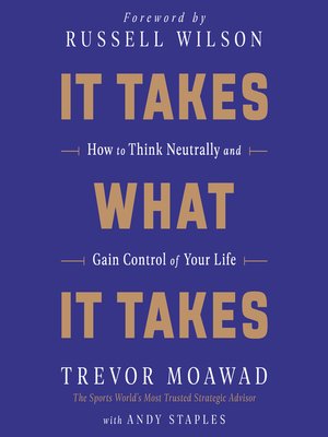 cover image of It Takes What It Takes